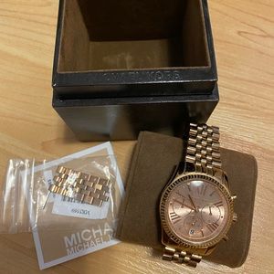 Michael Kors Rose Gold Watch